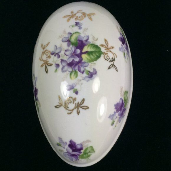 Loft China Egg - Dresser Trinket Candy Dish - Picture 3 of 9
